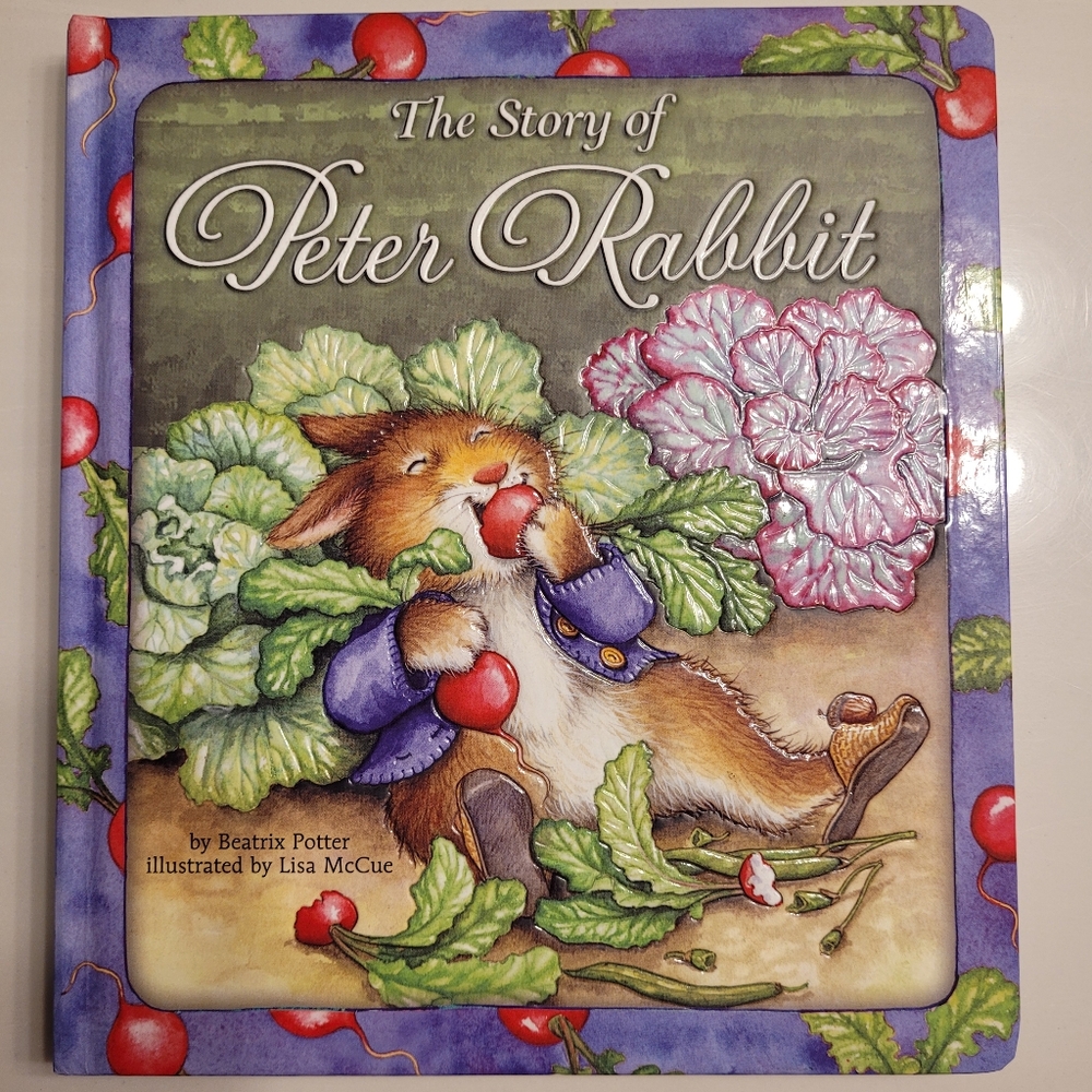Peter Rabbit Hardcover Boardbook By Beatrix Potter Illustrated By Lisa McCue 05